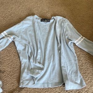 baby blue abrocombie sweater
